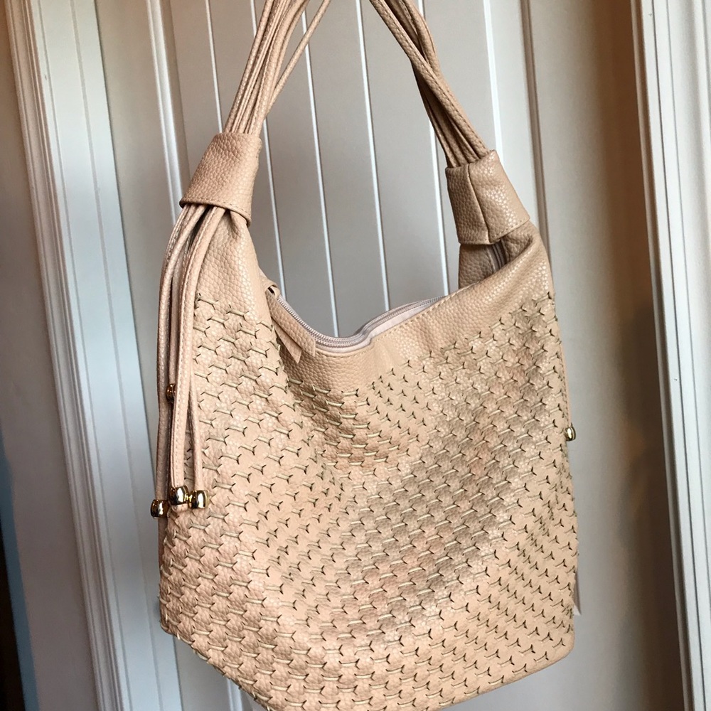 SR2 Faux Leather Shoulder Bag Purse